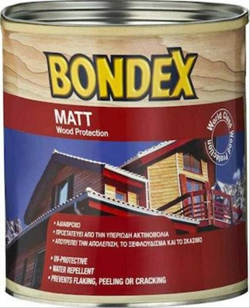 BONDEX MATT ΑΧΡΩΜΟ  0,75Λ