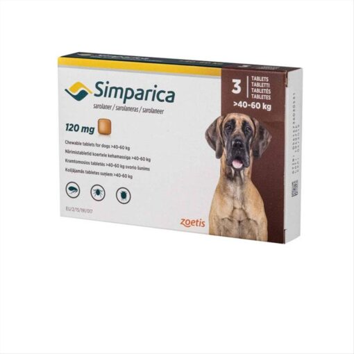 SIMPARICA 120mg 40-60kg