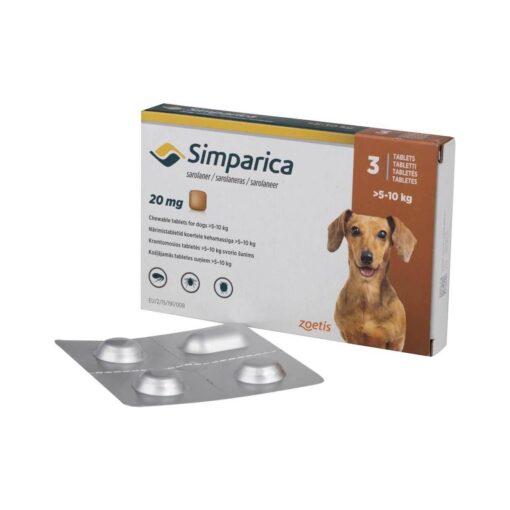 SIMPARICA 20mg 5-10kg